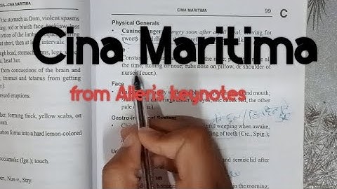 Cina Maritima from Allen