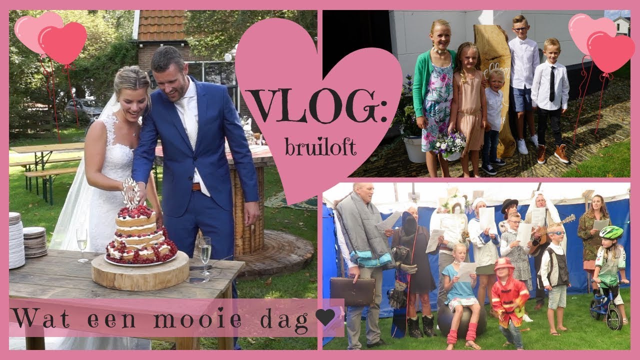 Naar een BRUILOFT met het gezin (vrijdag 07 09 2018)