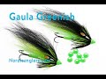 Fly Tying instruction on how to tie the Greenish Gaula