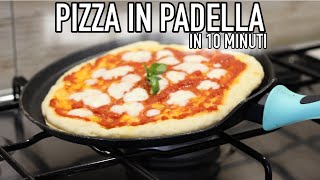 Soli 10 minuti PIZZA SENZA LIEVITAZIONE in PADELLA! Food hancks| Le Ricette di Jennifer