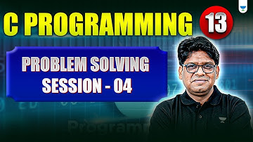 C Programming Problem Solving Session 04  | C Programming for GATE & Placements | Pankaj Sharma sir