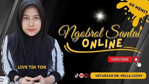 🟤A casual chat with Ustadzah Dr. Nella Lucky