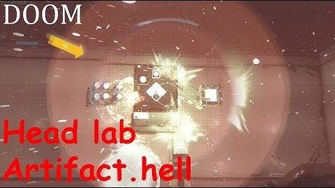 Doom SnapMap - Head lab (artifact.hell)