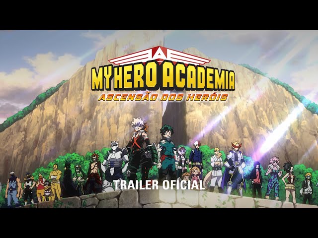 My Hero Academia: Ascensão dos Heróis ganha trailer dublado