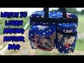 How to make mother bag from fabric | How to make diaper bag from fabric - By magical hands