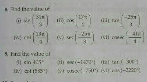 Trigonometry / concept of trigonometry/rs aggarwal class 11th/ solution of trigonometry/2020