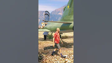 طائرة امام منزل ابو الورد Gta5 Gta Gtav Gta5 Gta6 