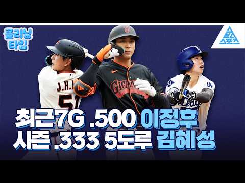 [클리닝타임] 괜한 걱정이었습니다😎 코리안 메이저리거 근황✨