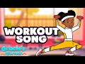 Workout song  an original exercising song by gracies corner  kids songs  nursery rhymes