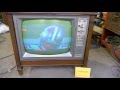 NOS 1968 Packard Bell Color Television 4K