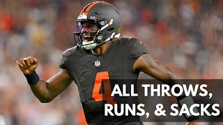 Full Deshaun Watson vs Steelers – Every Throw, Run & Sack (Pittsburgh @ Cleveland | Week 4 | All-22) Update