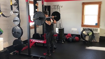 BB Speed Squat - Explosive Strength Training - Speed Strength