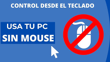 Cómo Usar computadora sin MOUSE | RATON | Atajos y Manejo del Puntero con Teclado Numérico