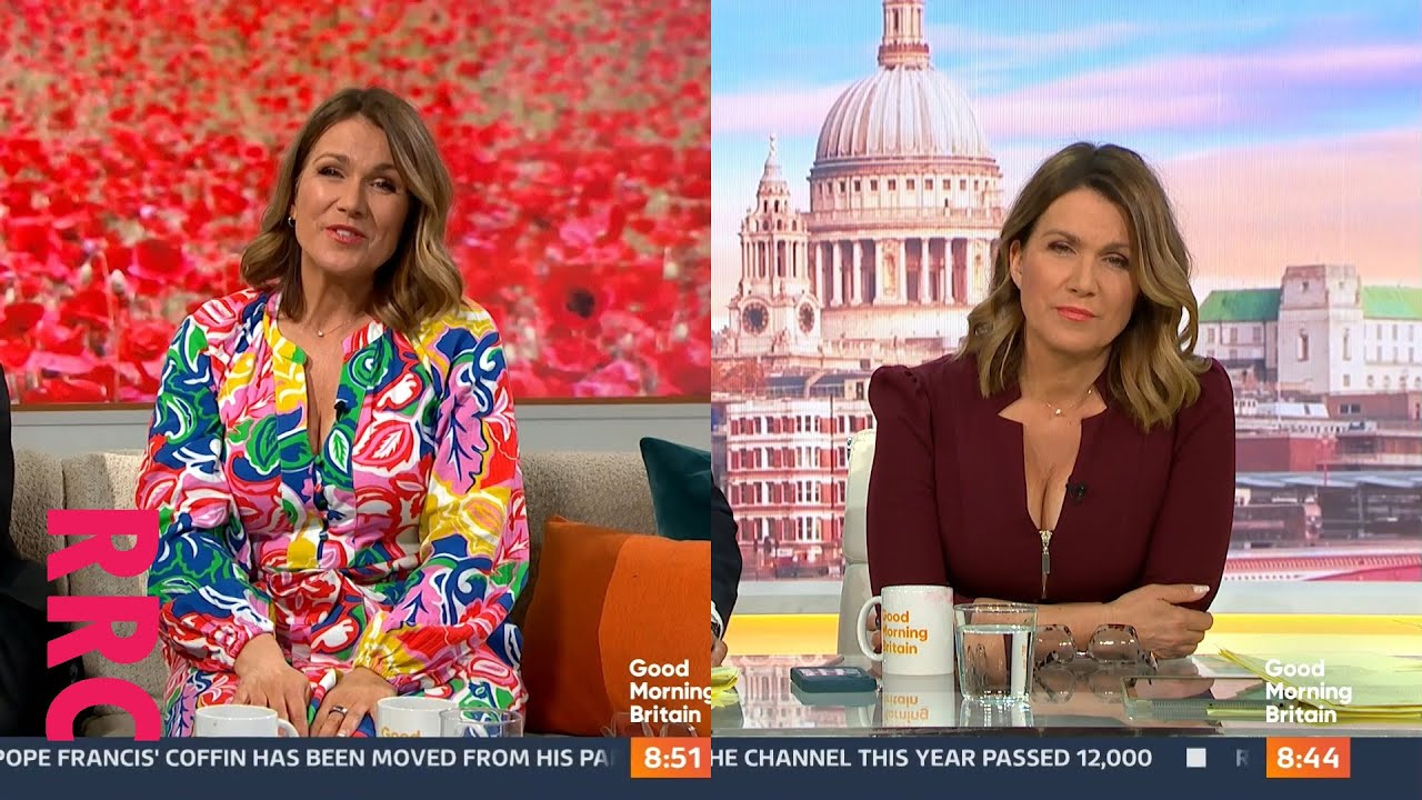 Susanna Reid @zip It up kink, cleavage