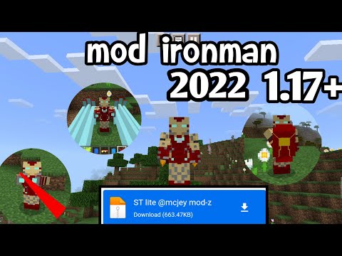 แจกmod iron-man!! [Minecraft1.17+]