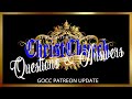 GOCC PATREON UPDATE ~ Q & A