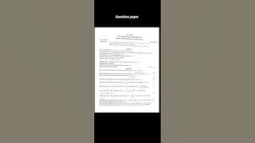 Engg.Mathematics-3 ques paper📃of B.tech 3rd sem(2018) | #exam #math #shorts #viral #ytshorts