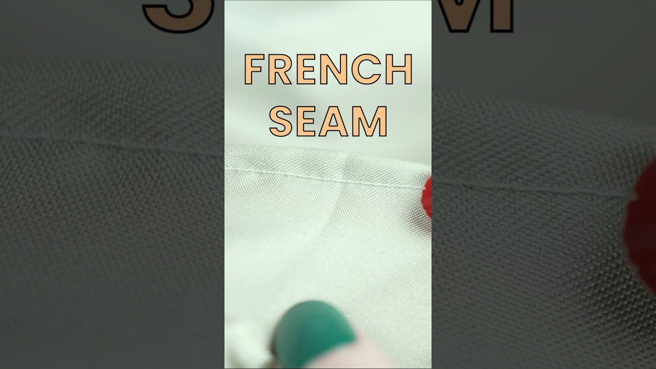 How To Sew A French Seam