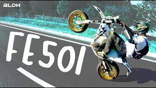 Let Me That Fe 501 Supermoto W Fmf Exhaust Bldh