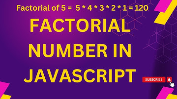 Factorial number program in javascript hindi me#javascript #factorial #programming