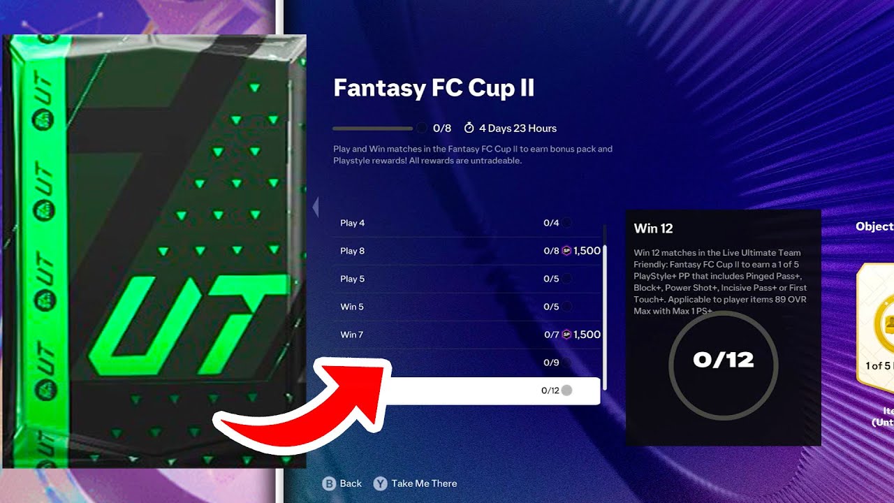 How to Complete Fantasy FC Cup II Objectives in FC 25