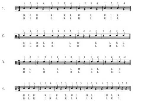 snare-drum-lesson-1-quarter-notes-&-quarter-note-rests