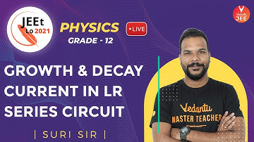 Electromagnetic Induction | Growth and Decay Current in LR Series Circuit | Class 12 | JEE Main 2021