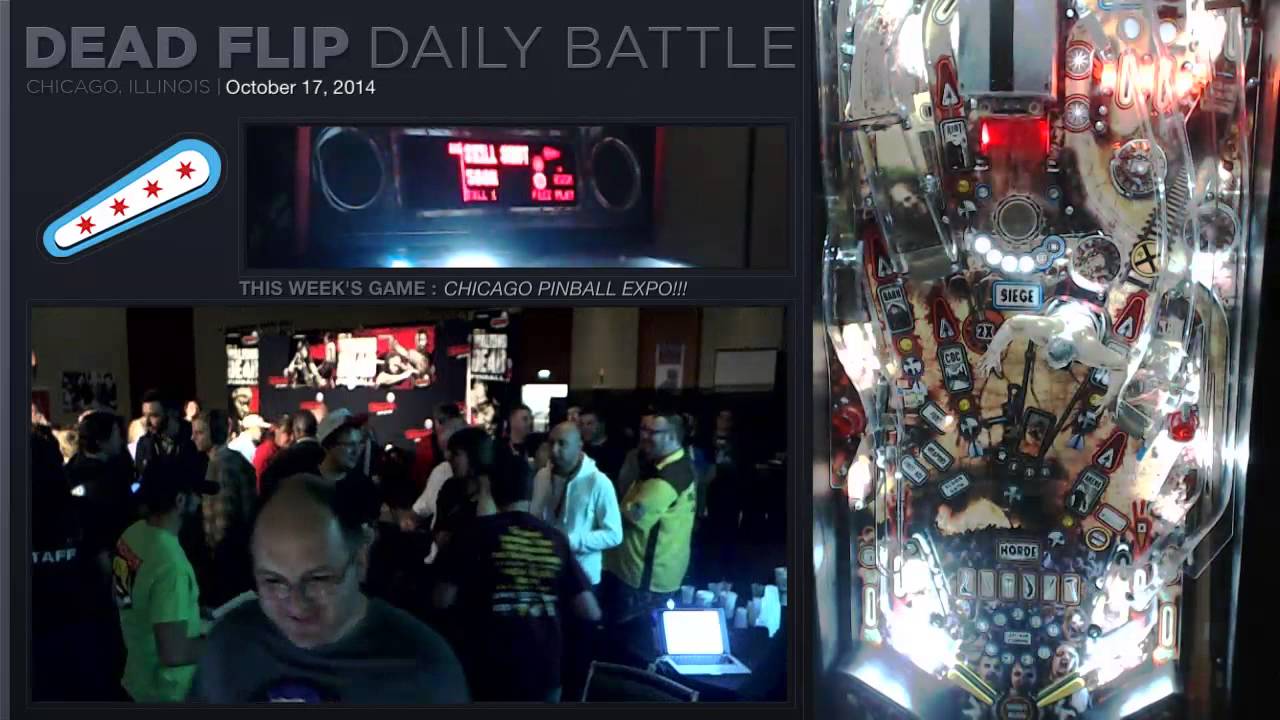 We're live at Chicago Pinball Expo! The Walking Dead Pinball! 1 / 2