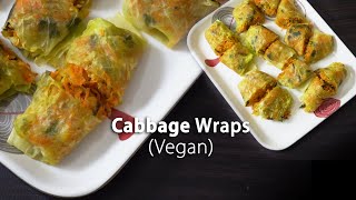 CABBAGE WRAPS (Vegan) Recipe | EASIEST ONE ON THE INTERNET!!!