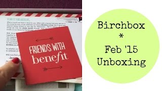 UNBOXING BIRCHBOX | Feb '15 | Kate Sutton
