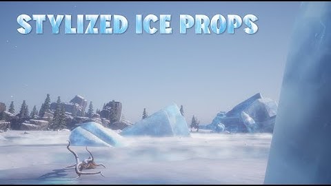 Stylized Ice Props Unreal Marketplace Assets