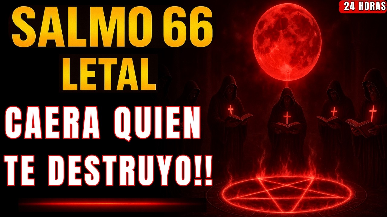 SALMO 66 el ¡MARTILLO de DIOS CONTRA los BRUJOS, VUDÚ y MAL de OJO!