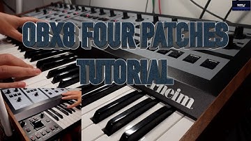 🔊 I Made 4 PATCHES for the Oberheim OBX8!