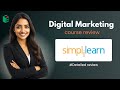 Simplilearn Digital Marketing Course Detailed Review #digitalmarketingcourse #Simplilearn