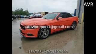 1FATP8UH7G5307997 2016 Ford all models