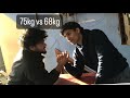 75 kg vs 68kg