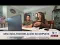 Familia latina denuncia que está pagando más de $50,000 por una remodelación incompleta de un baño