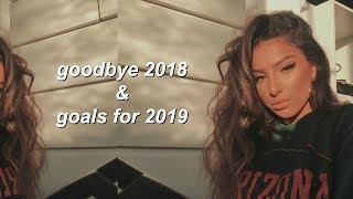 goodbye 2018 -   reflection and setting my goals for 2019!