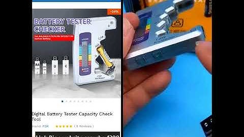 Digital Battery Tester Capacity Check Tool #Esypy #product #sell