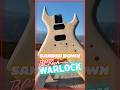 SANDED DOWN BC RICH WARLOCK #experimental #guitar #warlock #bcrichguitars #metallica #sanding