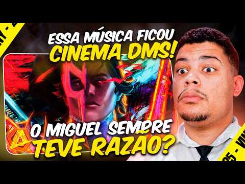 AQUI ELE AMASSOU! | ♪ Miguel O'Hara (Homem Aranha 2099) | Anomalia | AniRap [REACT]