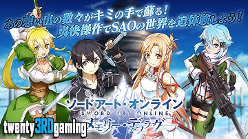 SWORD ART ONLINE Memory Defrag iOS / Android Gameplay Preview