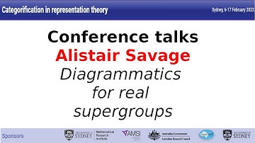 Alistair Savage - Diagrammatics for real supergroups
