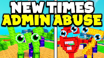 New TIMES for ADMIN ABUSE in Plants Vs Brainrots Roblox