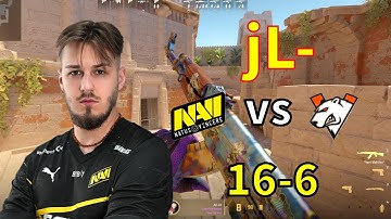 CS2 jL- NAVI VS Virtus.pro POV Anubis (16-6) | 24/06/16 #cs2 #demo