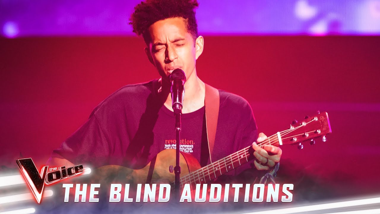 The Blind Auditions Zeek Power sings Runnin Lose It All  The Voice Australia 2019