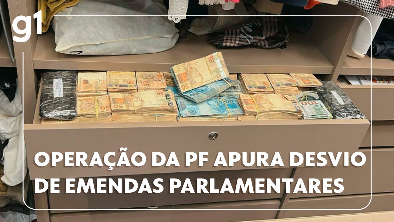 Operação da PF apura desvio de emendas parlamentares 