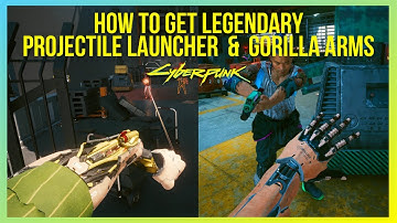 Legendary Project Launcher and Gorilla Arms Buy Location in Cyberpunk 2077