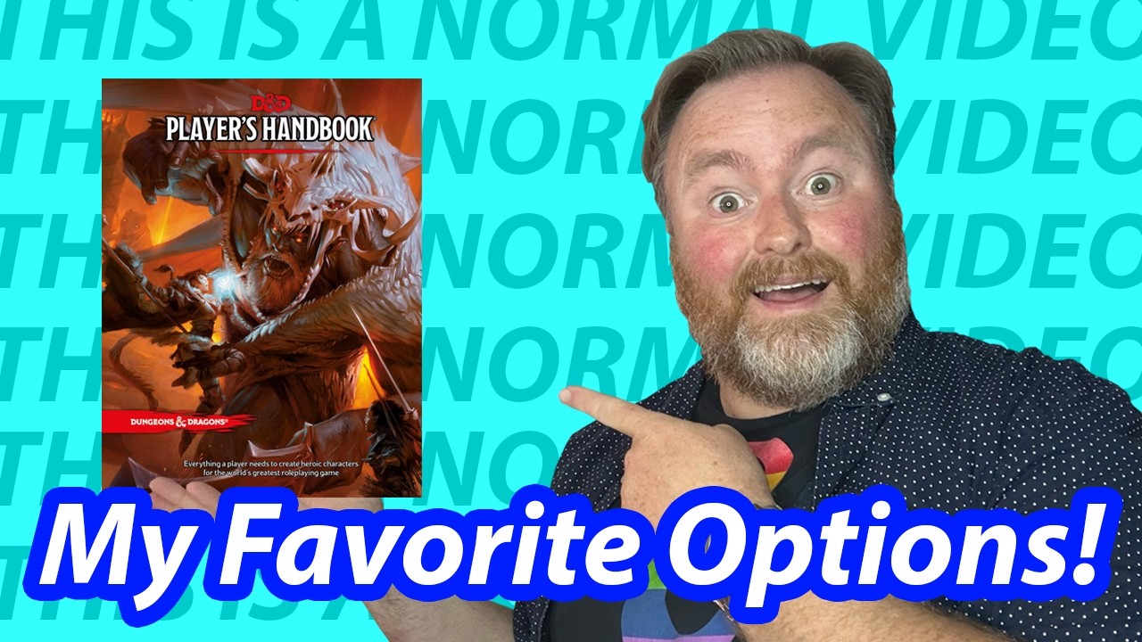 A Tribute to My Favorite Player Options in D&D