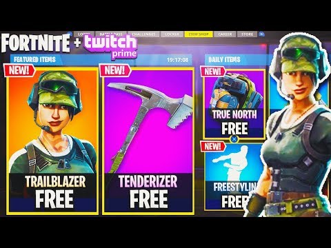 New Twitch Prime Free Skins In Fortnite Exclusive Twitch Prime Pack 2 Fortnite Battle Royale Youtube